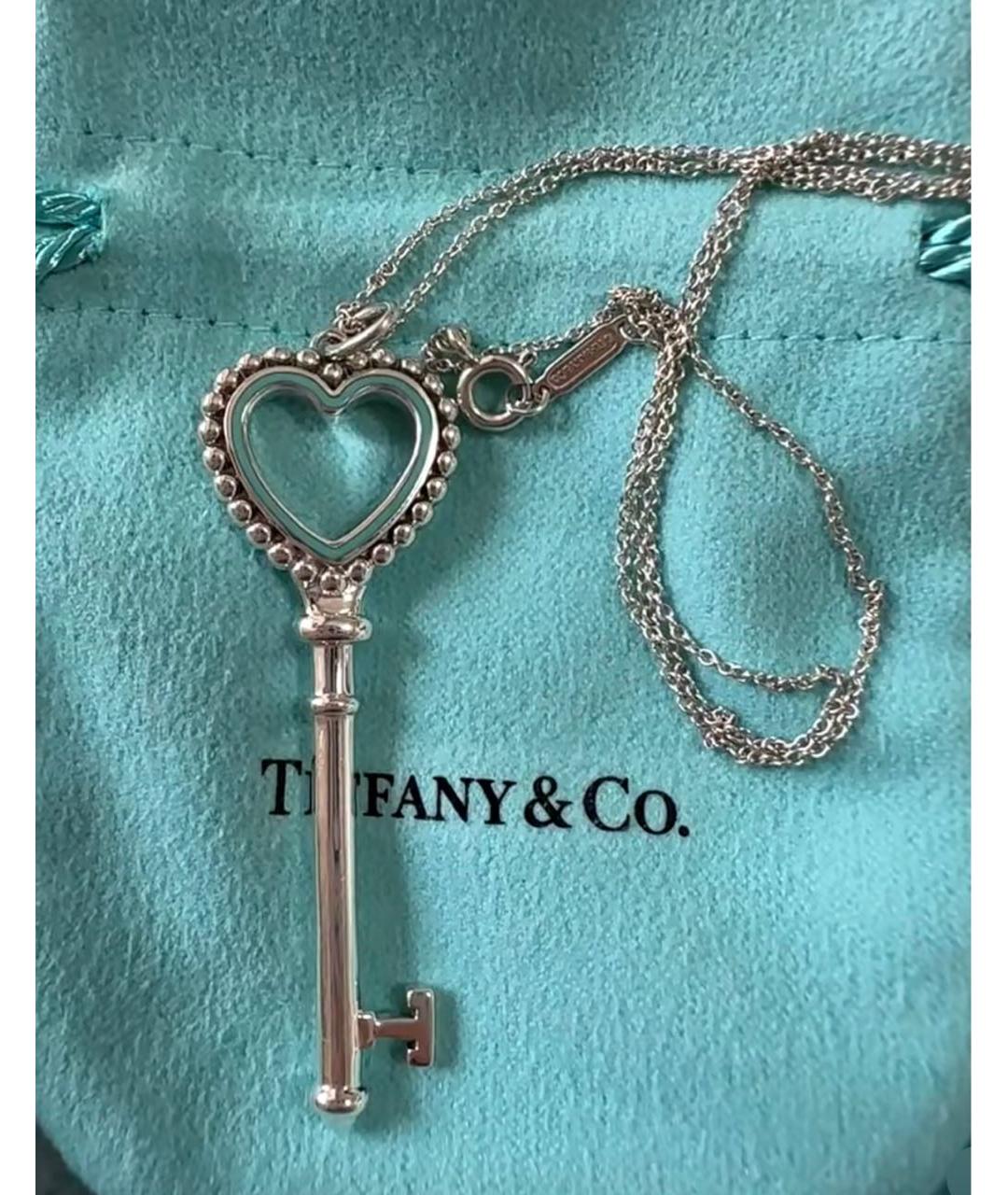 TIFFANY&CO Серебряная серебряная подвеска, фото 4