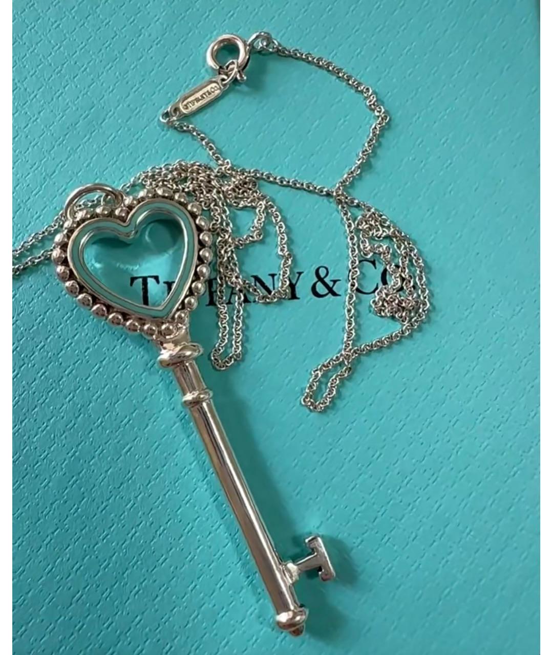 TIFFANY&CO Серебряная серебряная подвеска, фото 3