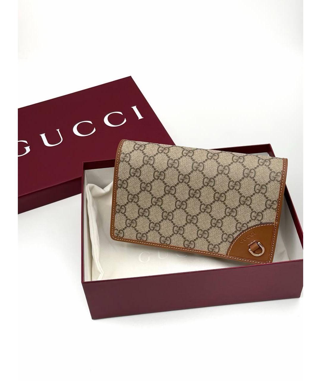 GUCCI Бежевая сумка через плечо, фото 5