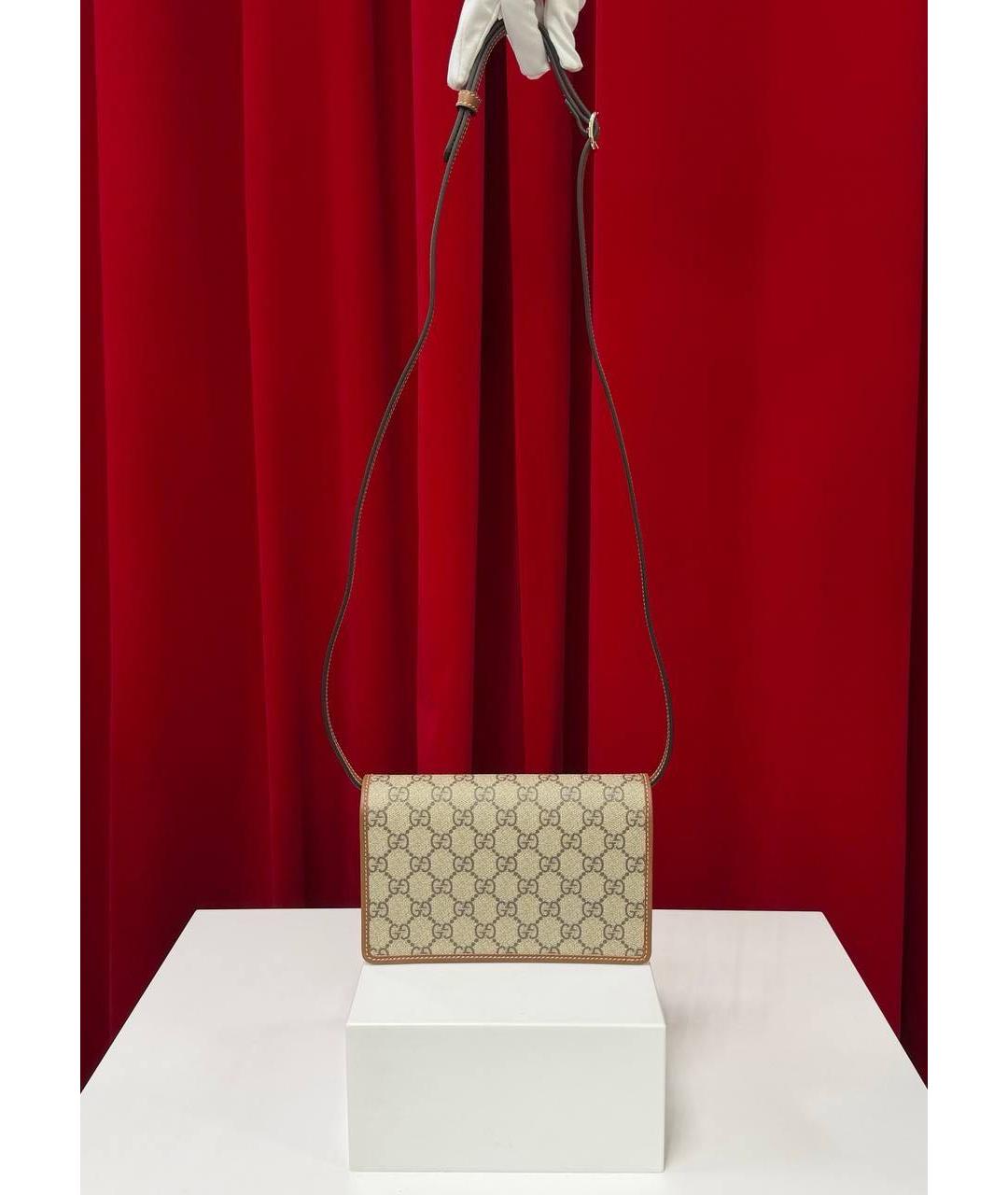 GUCCI Бежевая сумка через плечо, фото 7