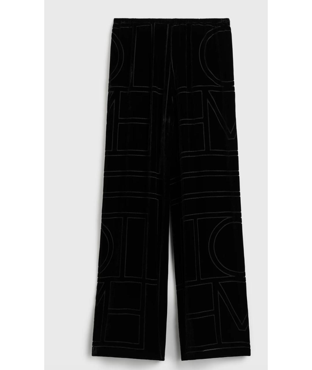 TOTEME Черный вискозный костюм с брюками, фото 7