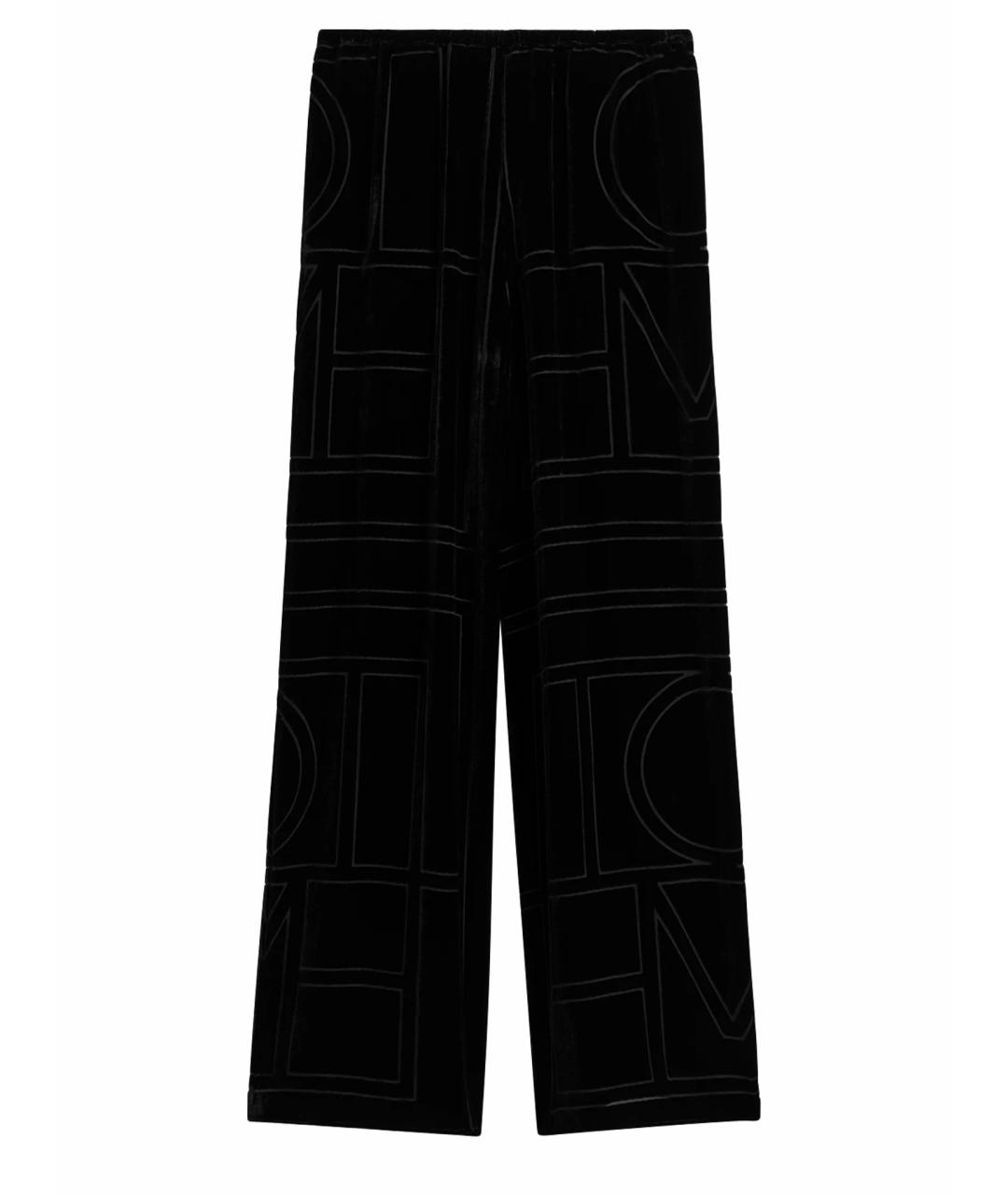 TOTEME Черный вискозный костюм с брюками, фото 1