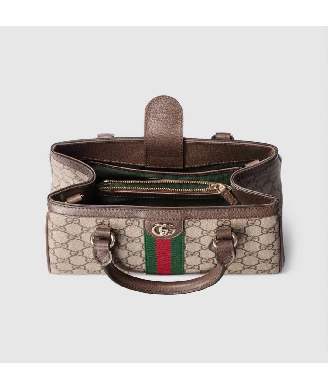 GUCCI Бежевая сумка тоут, фото 3
