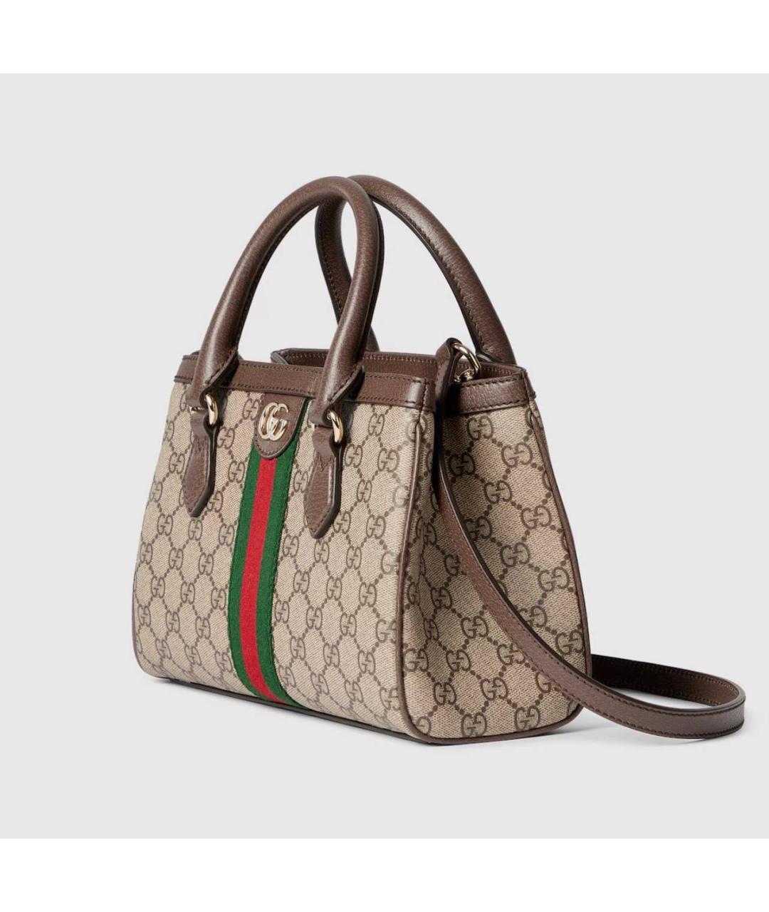 GUCCI Бежевая сумка тоут, фото 4