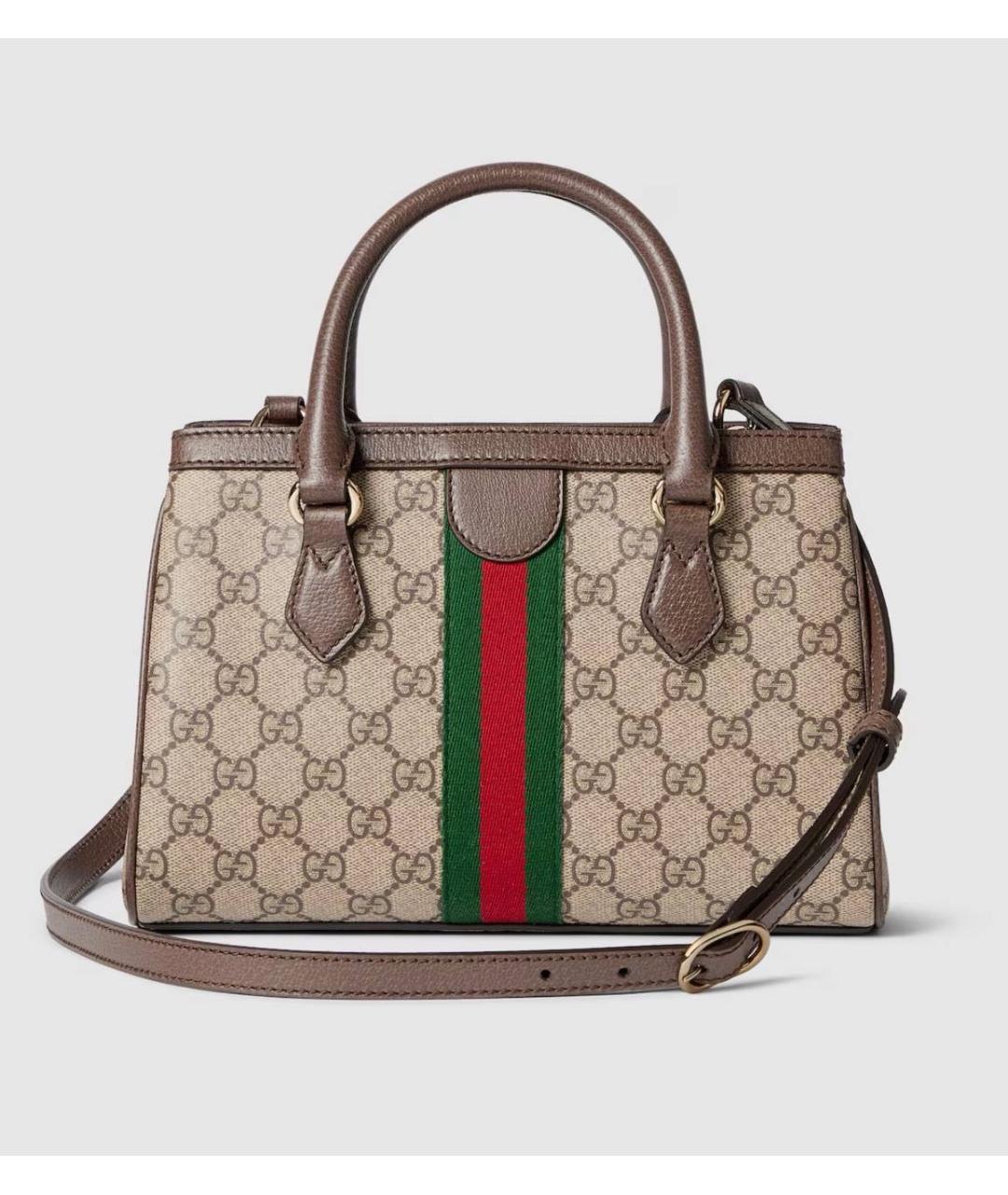 GUCCI Бежевая сумка тоут, фото 2