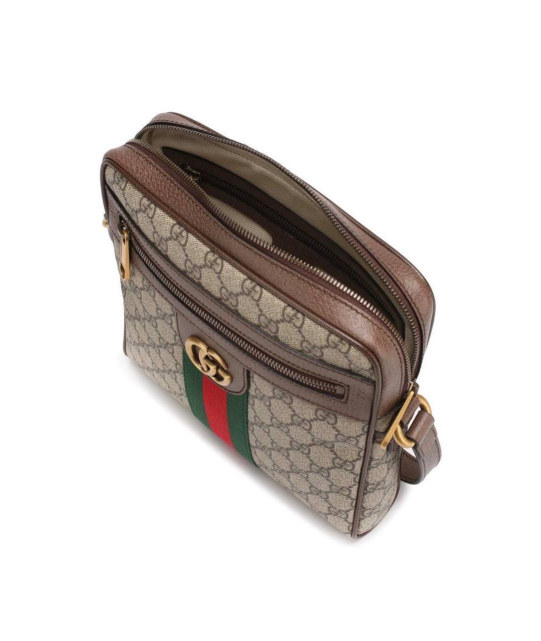 GUCCI Бежевая сумка на плечо, фото 3
