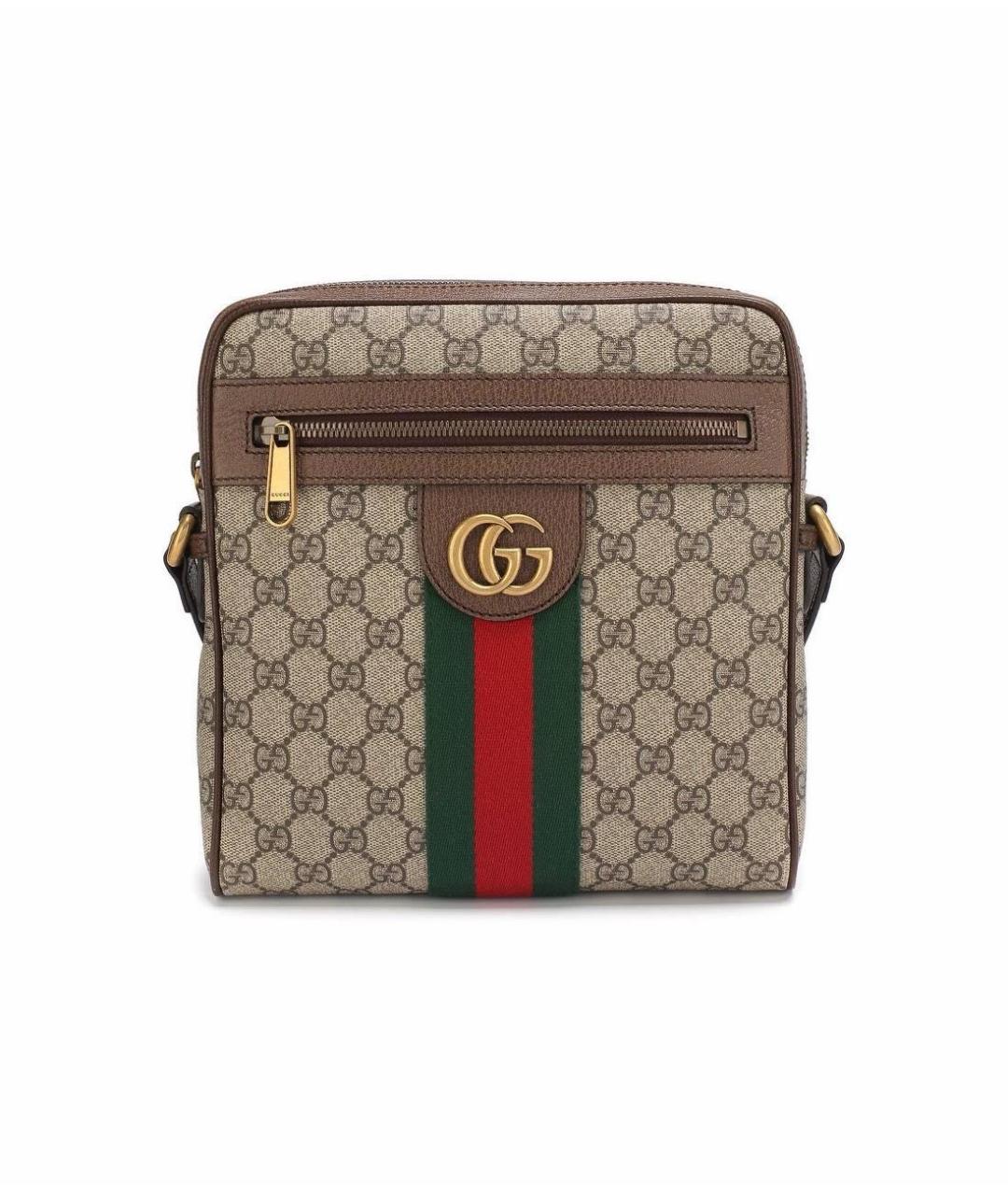 GUCCI Бежевая сумка на плечо, фото 8
