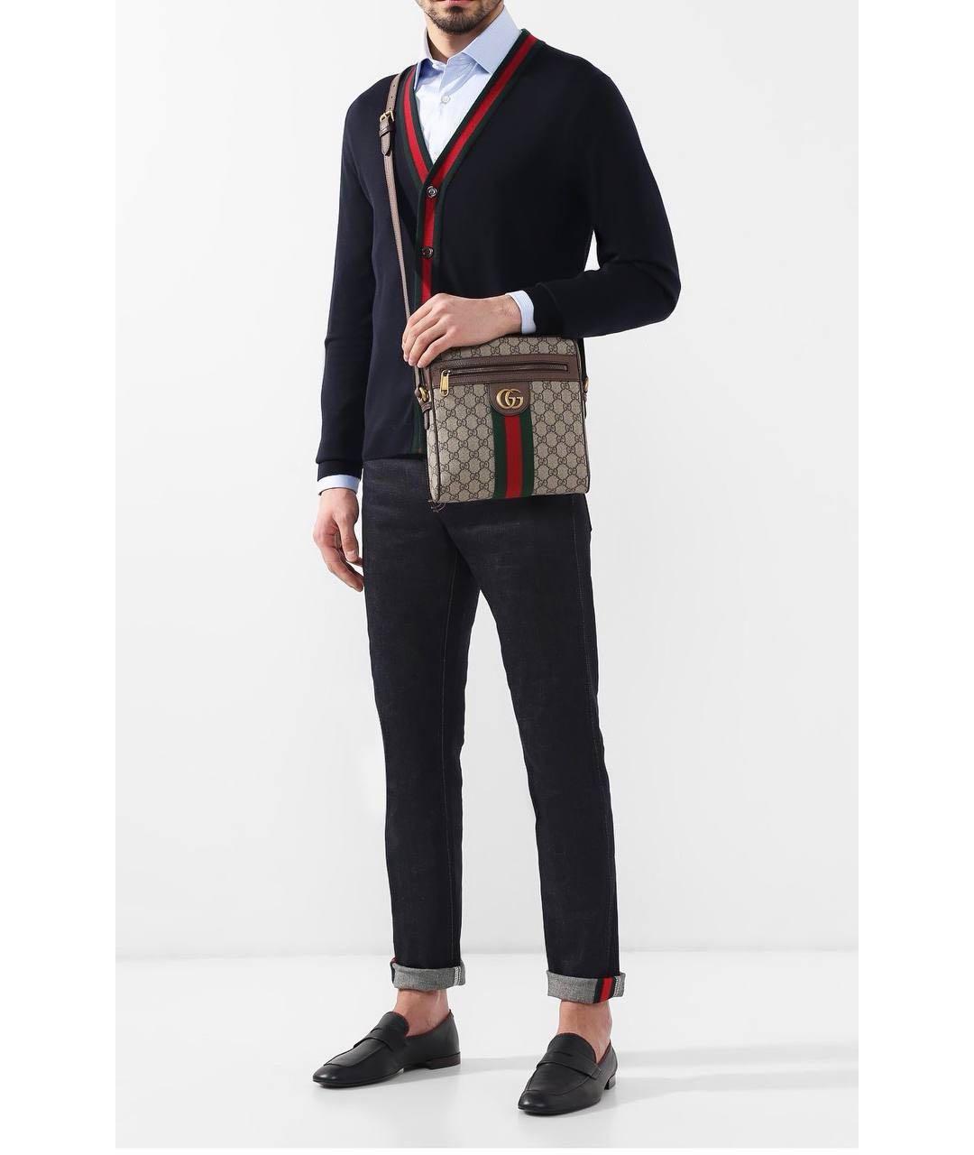 GUCCI Бежевая сумка на плечо, фото 5