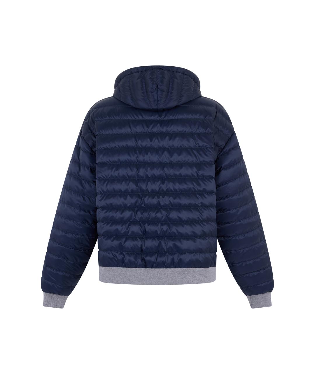 CANADA GOOSE Синяя полиэстеровая куртка, фото 2