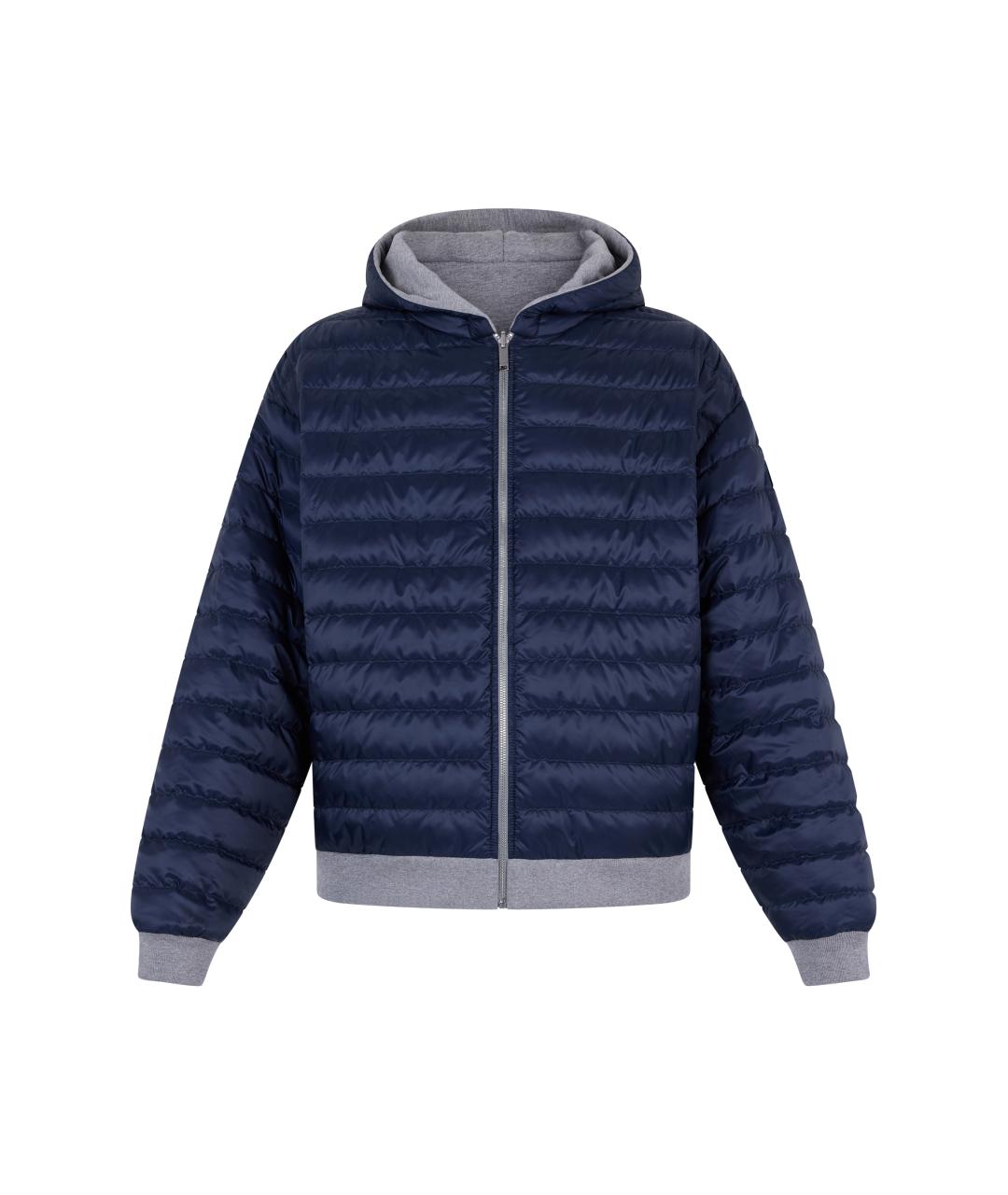 CANADA GOOSE Синяя полиэстеровая куртка, фото 1