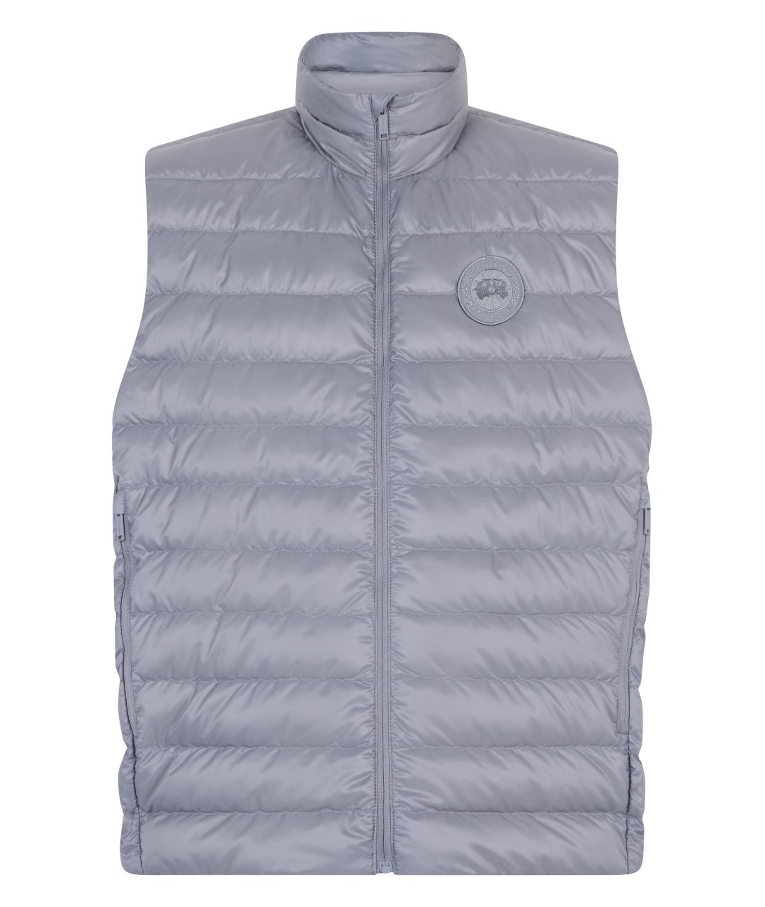 CANADA GOOSE Серый полиамидовый жилет, фото 1
