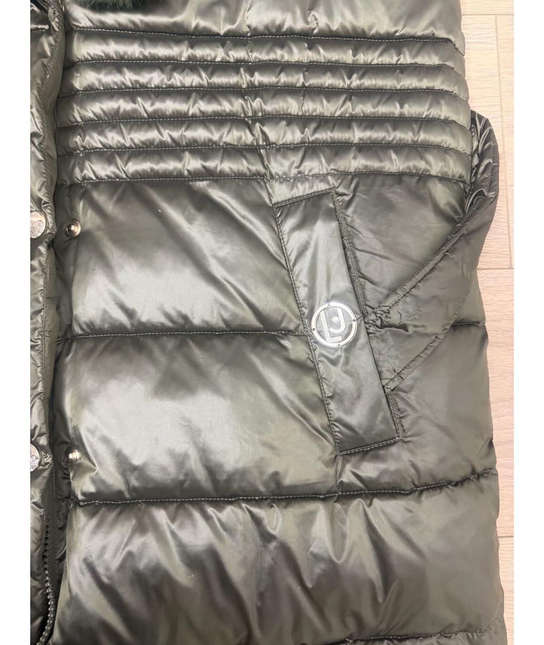 LIU JO Зеленый полиамидовый жилет, фото 4