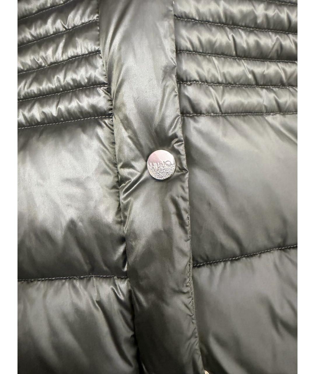 LIU JO Зеленый полиамидовый жилет, фото 5