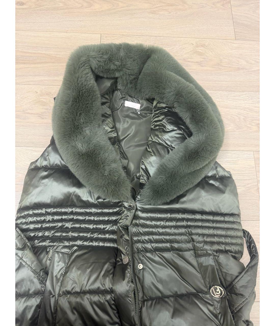 LIU JO Зеленый полиамидовый жилет, фото 3