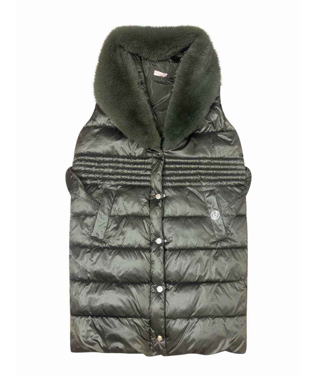 LIU JO Зеленый полиамидовый жилет, фото 8