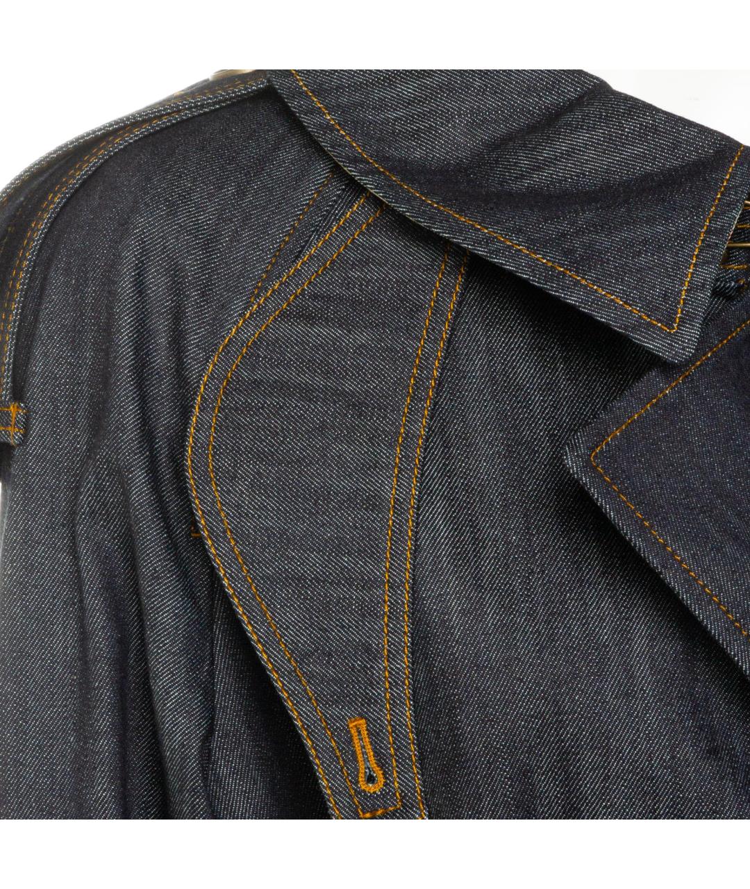 BURBERRY Синий тренч/плащ, фото 4