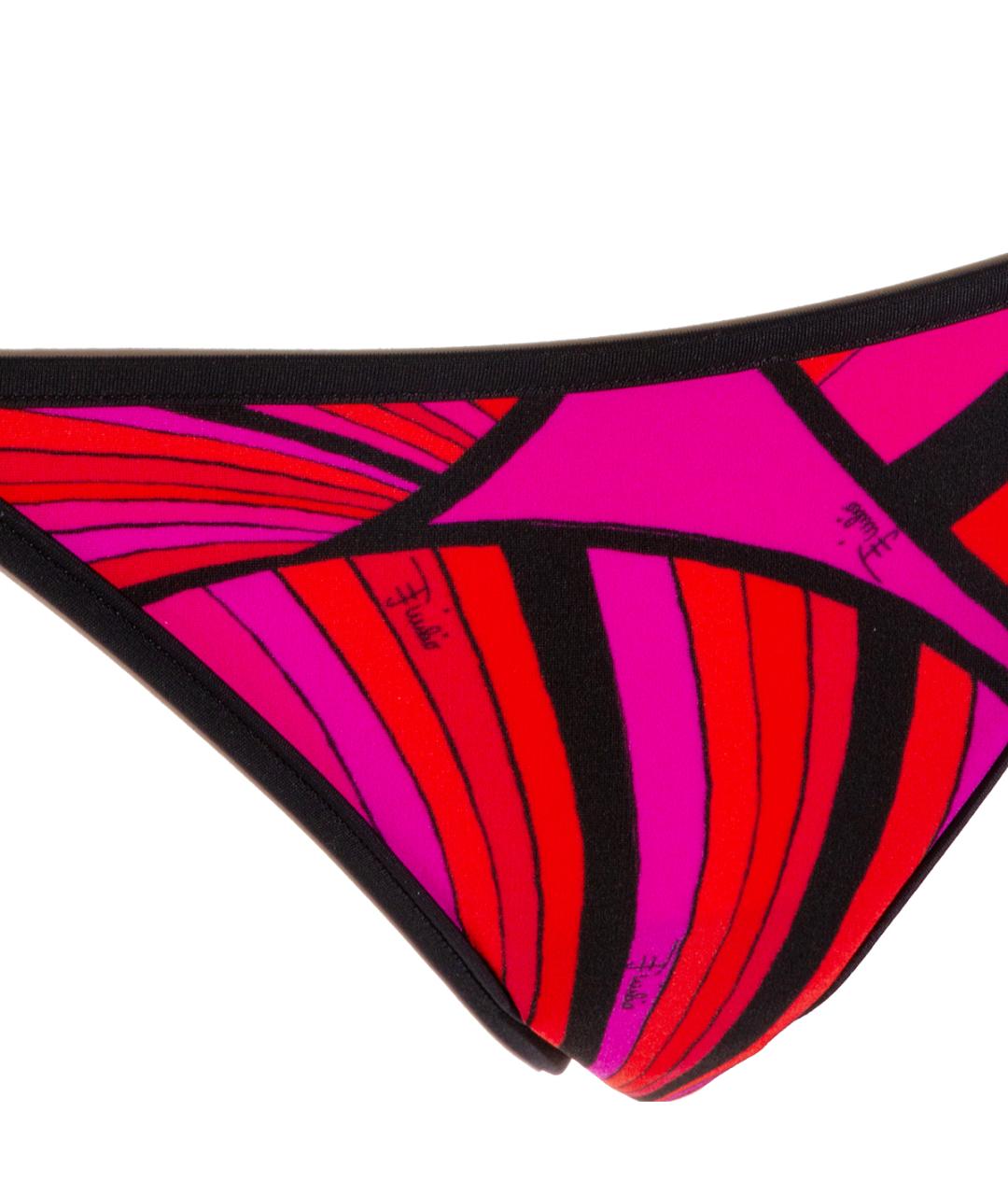 EMILIO PUCCI Фуксия полиамидовый купальник, фото 3