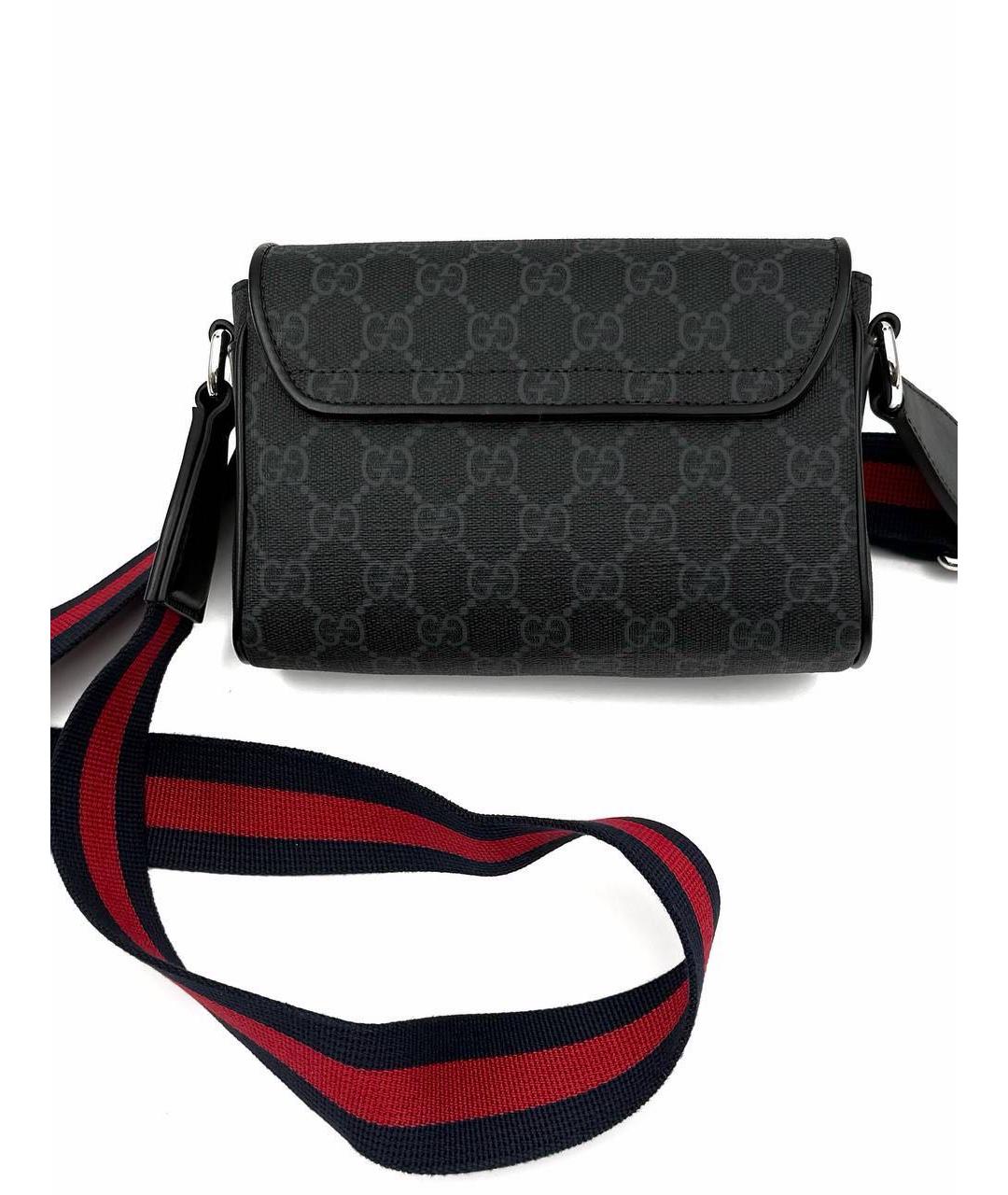 GUCCI Серая сумка на плечо, фото 3