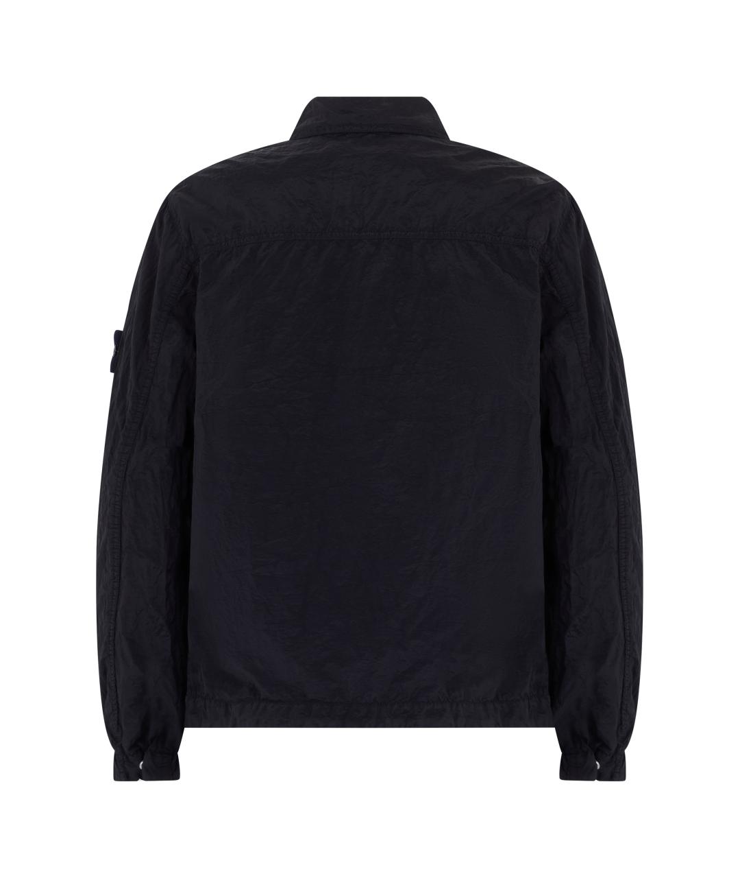 STONE ISLAND Синяя полиамидовая куртка, фото 2