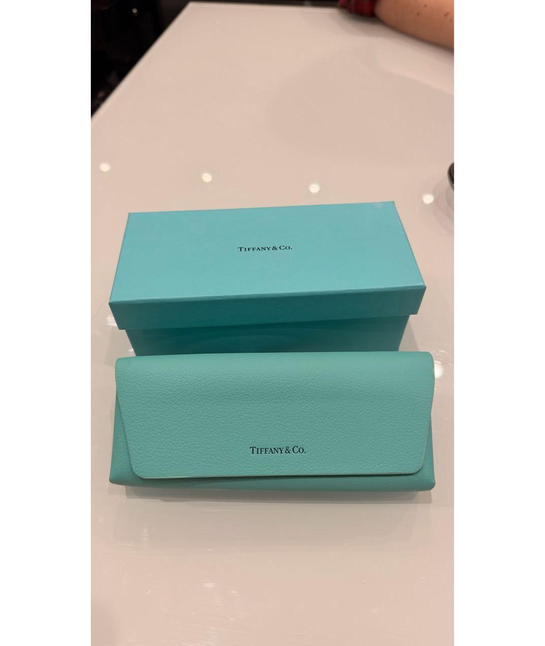 TIFFANY&CO Черные пластиковые солнцезащитные очки, фото 5