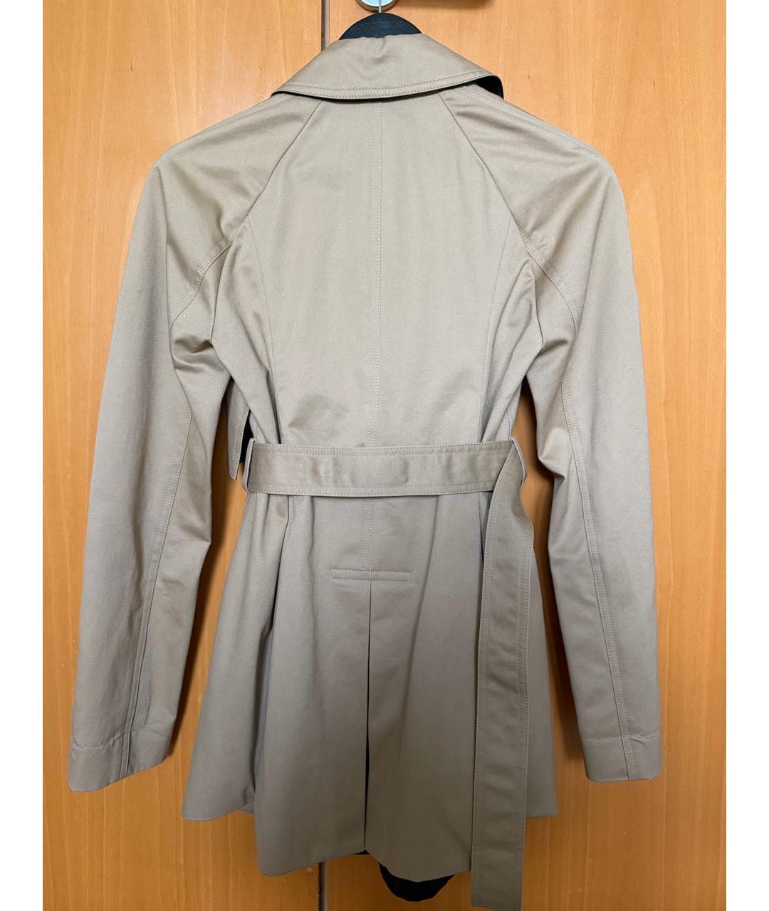 CELINE Бежевый хлопковый тренч/плащ, фото 2