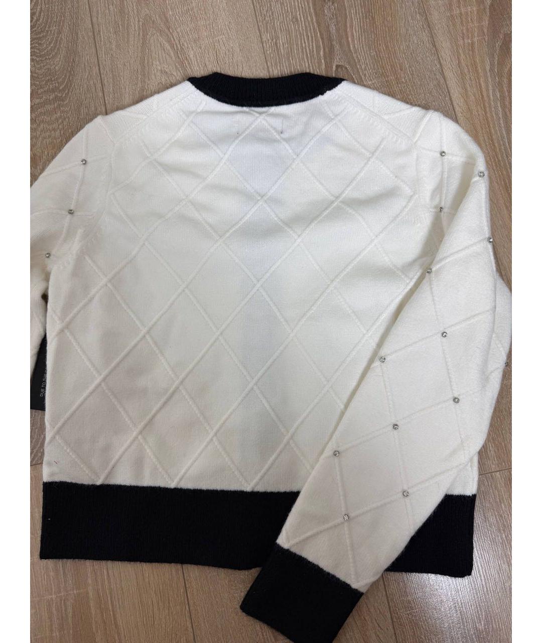 KARL LAGERFELD Белый хлопковый кардиган, фото 5