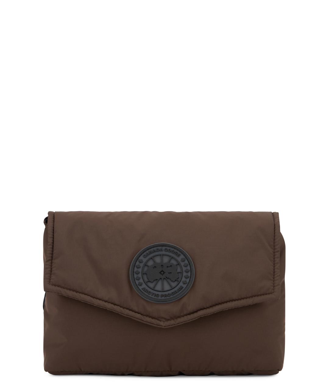 CANADA GOOSE Коричневая синтетическая сумка на плечо, фото 1