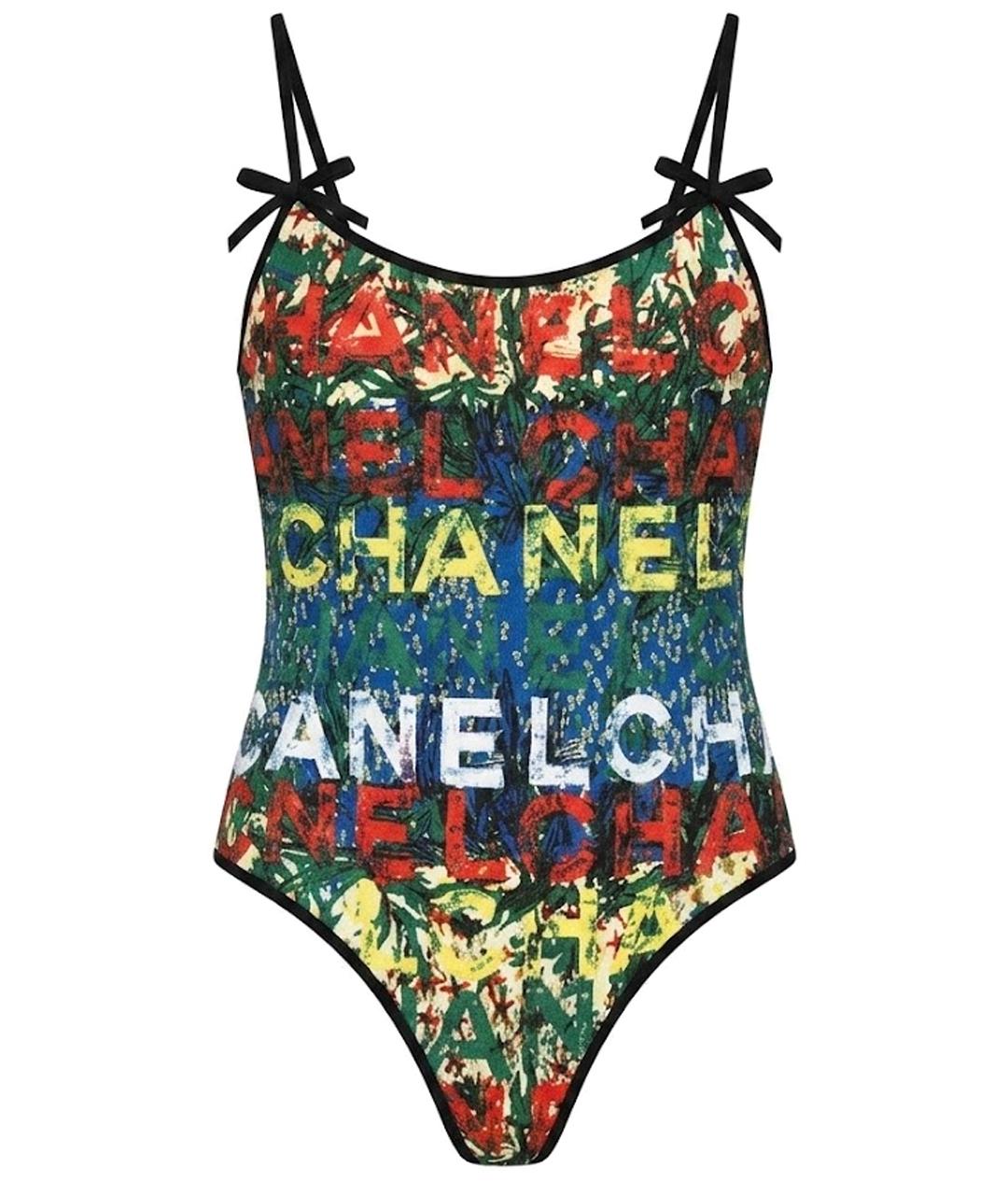 CHANEL Мульти купальник, фото 1