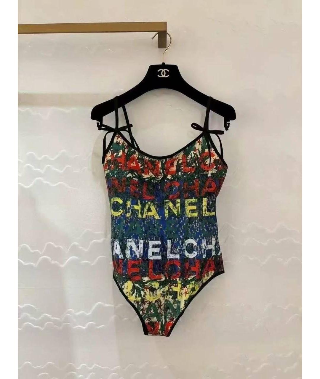 CHANEL Мульти купальник, фото 3
