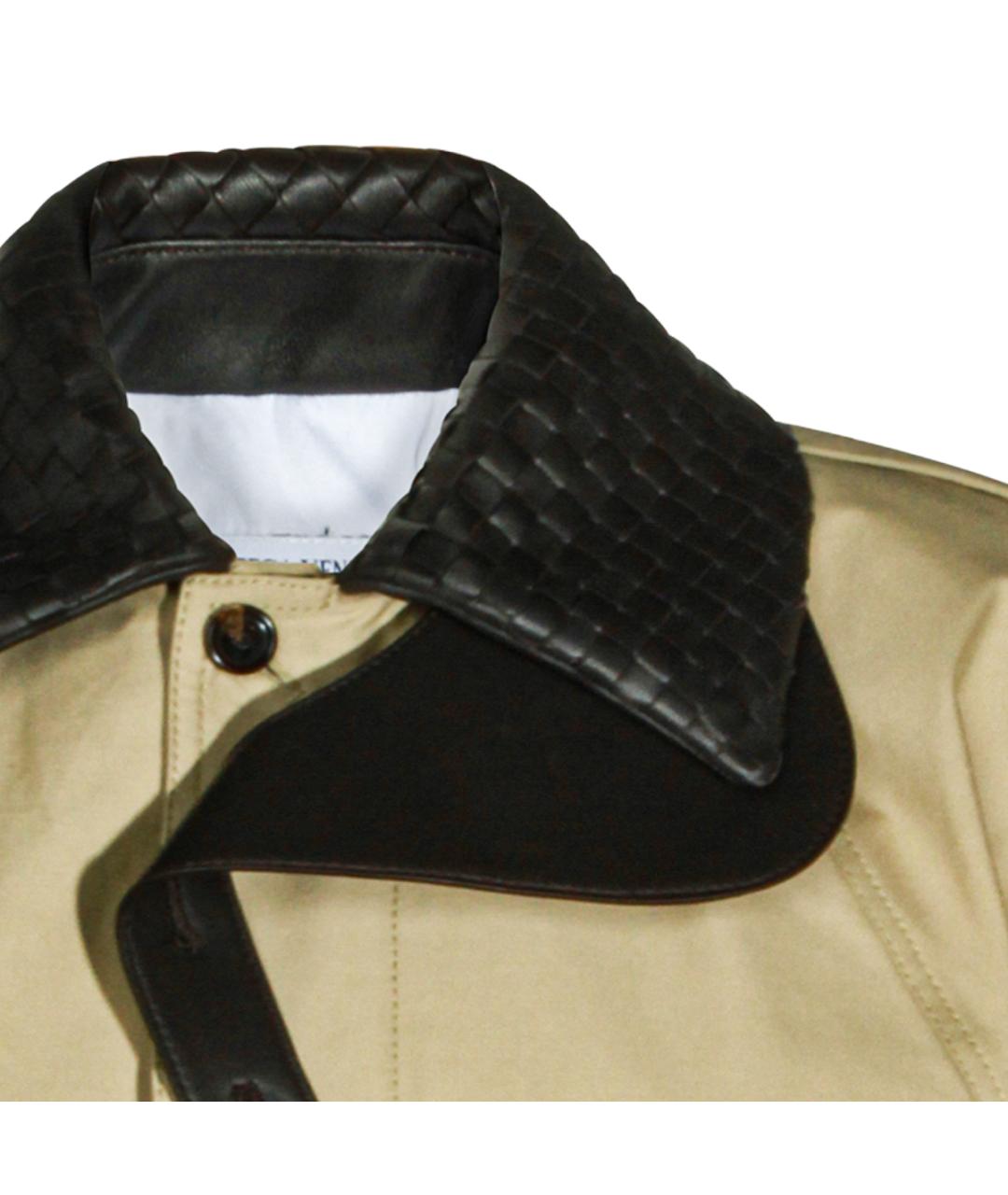 BOTTEGA VENETA Бежевая хлопковая куртка, фото 3