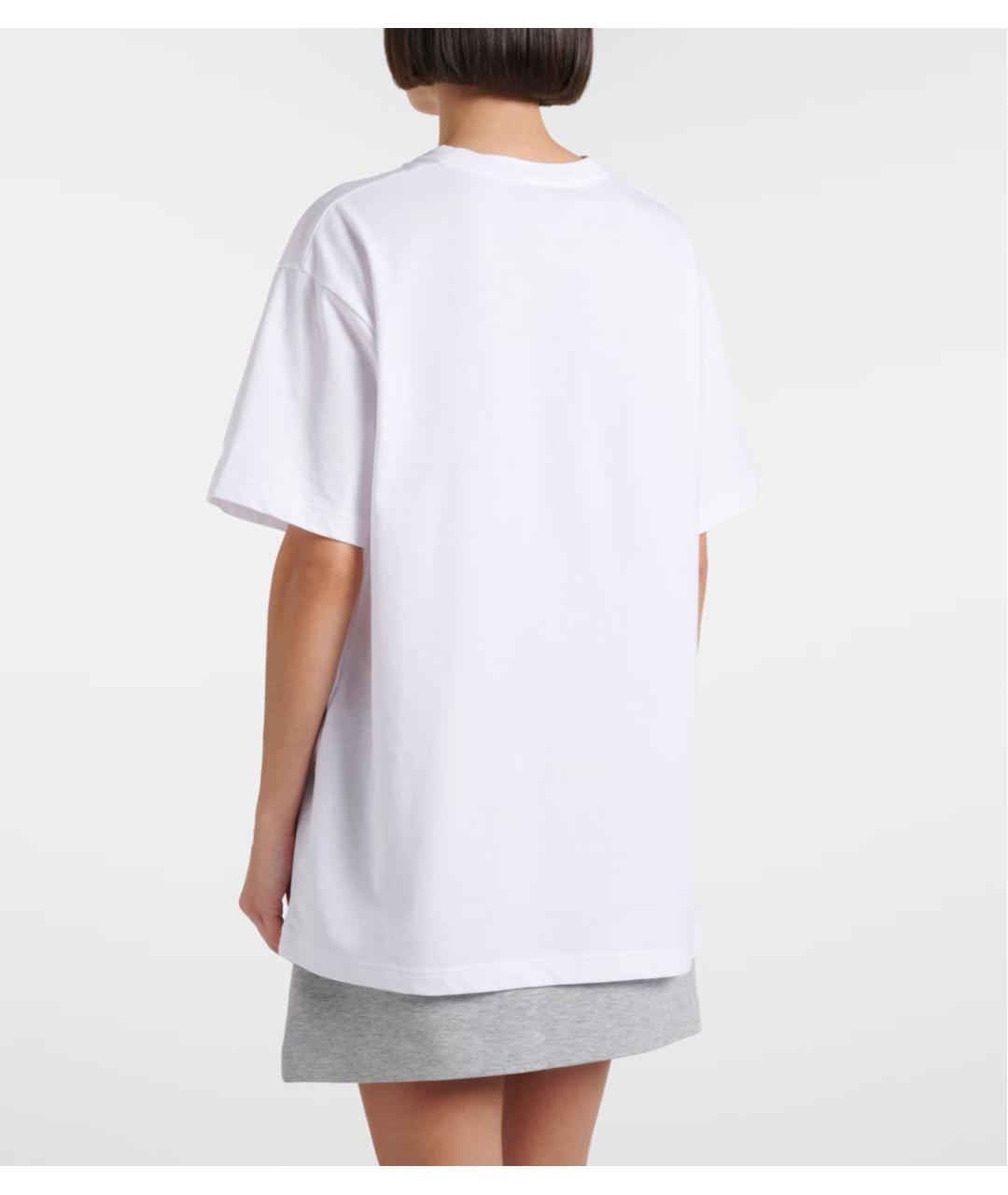 GUCCI Белая хлопковая футболка, фото 5