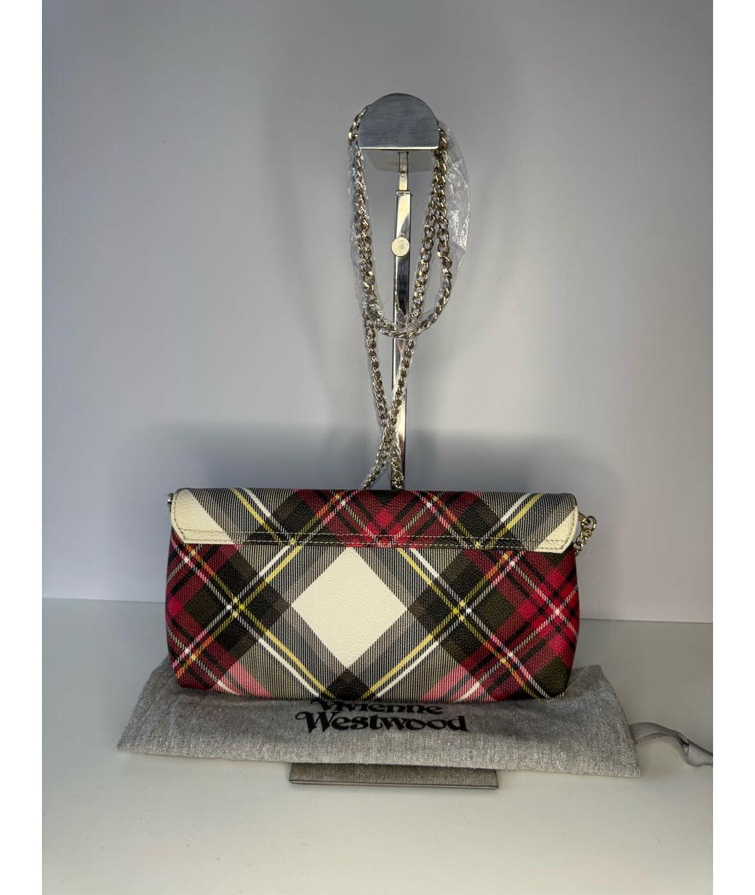 VIVIENNE WESTWOOD Мульти кожаная сумка через плечо, фото 2