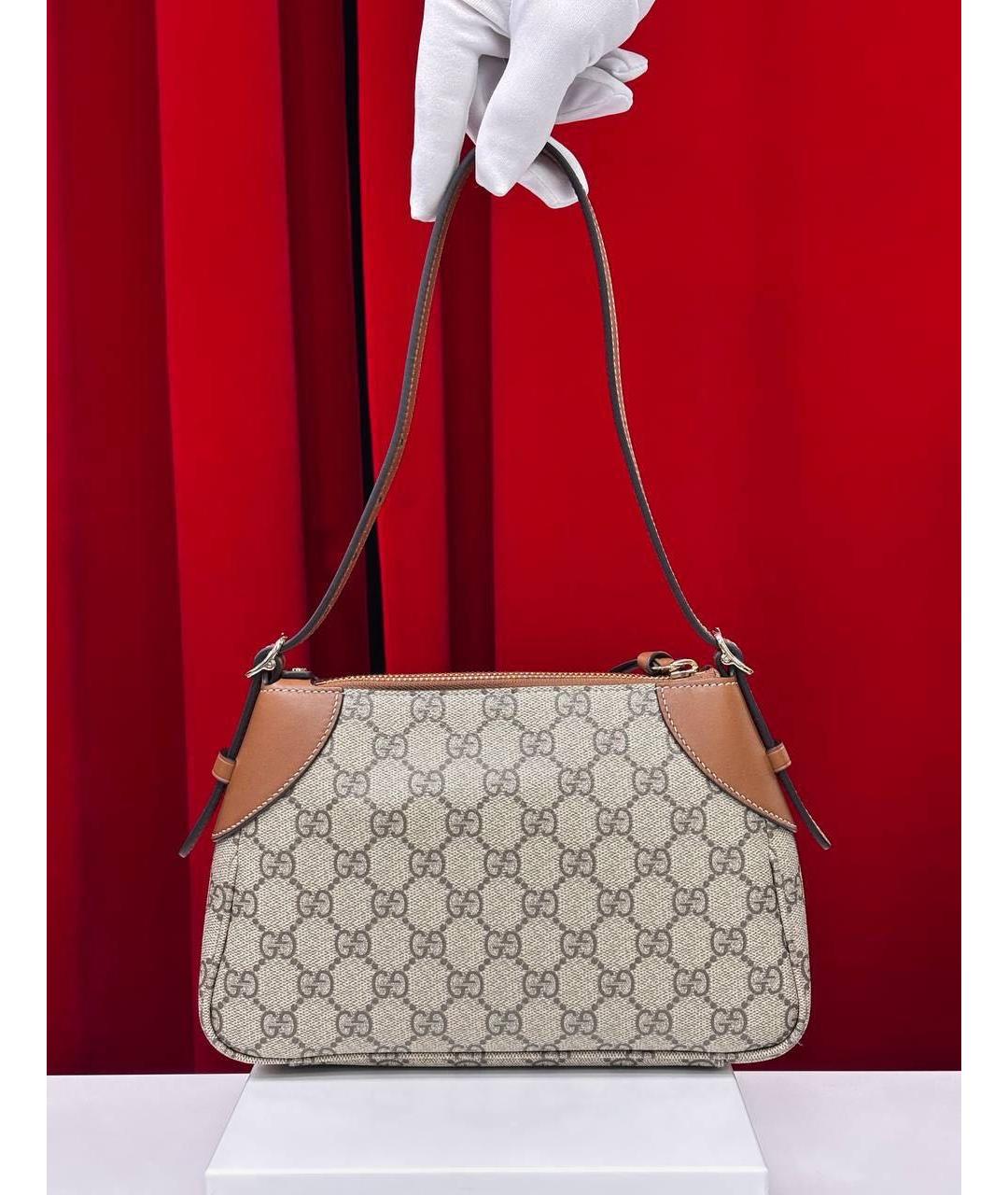 GUCCI Бежевая сумка через плечо, фото 3