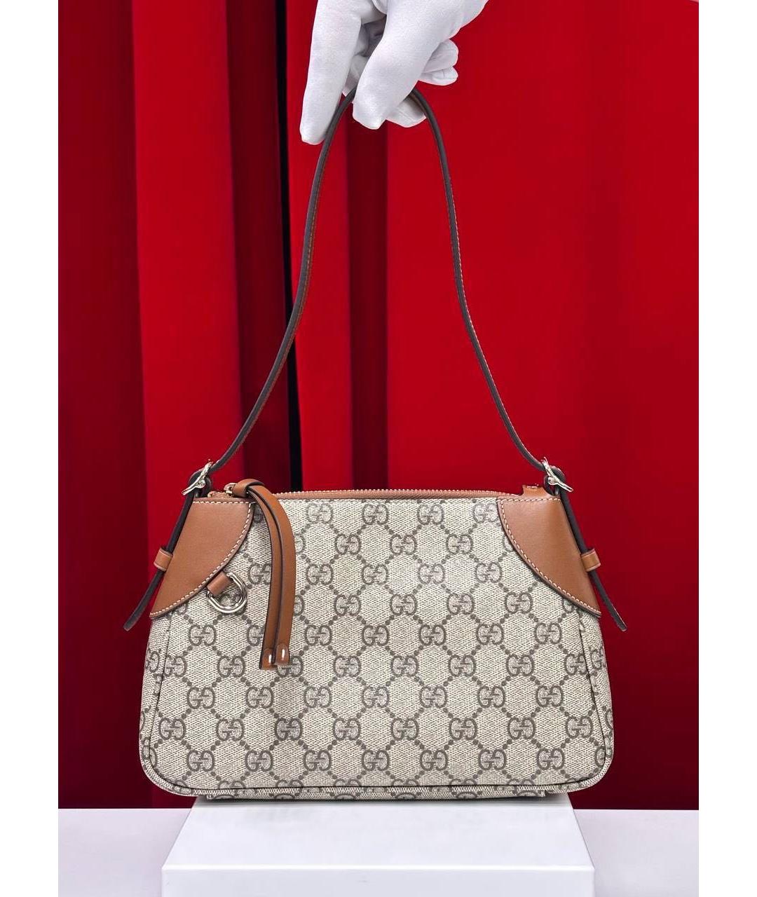 GUCCI Бежевая сумка через плечо, фото 4