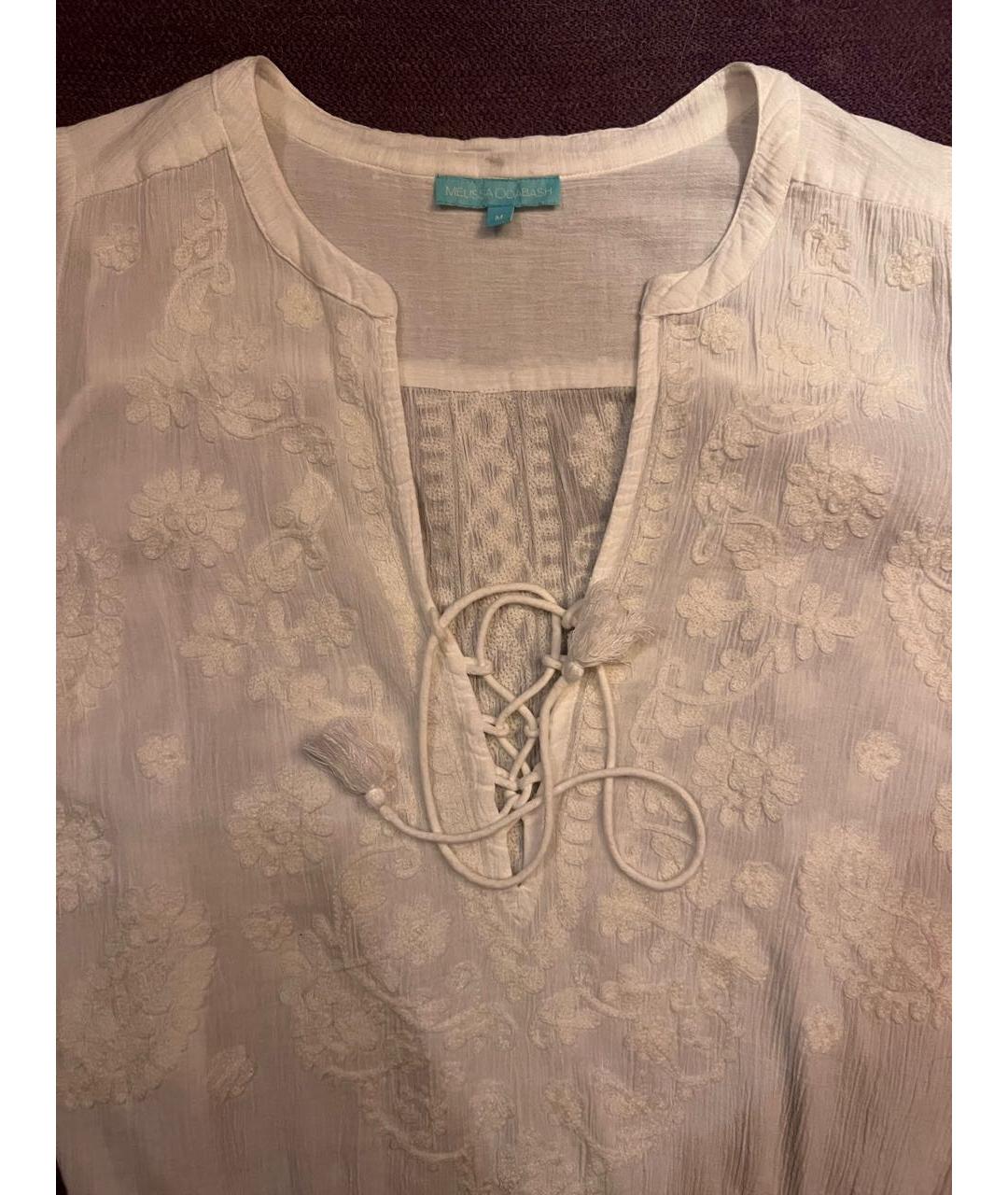 Melissa Белое хлопковое платье, фото 3