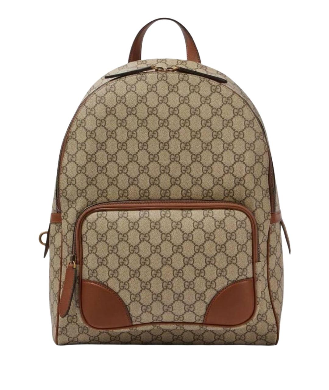 GUCCI Бежевый рюкзак, фото 1