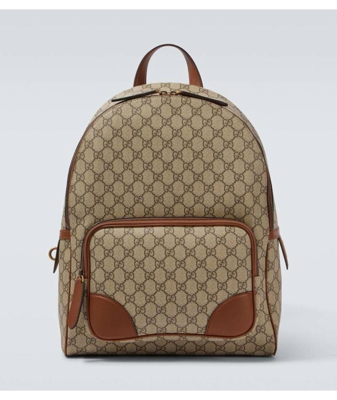 GUCCI Бежевый рюкзак, фото 8