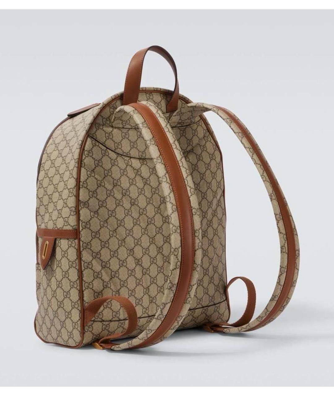 GUCCI Бежевый рюкзак, фото 2