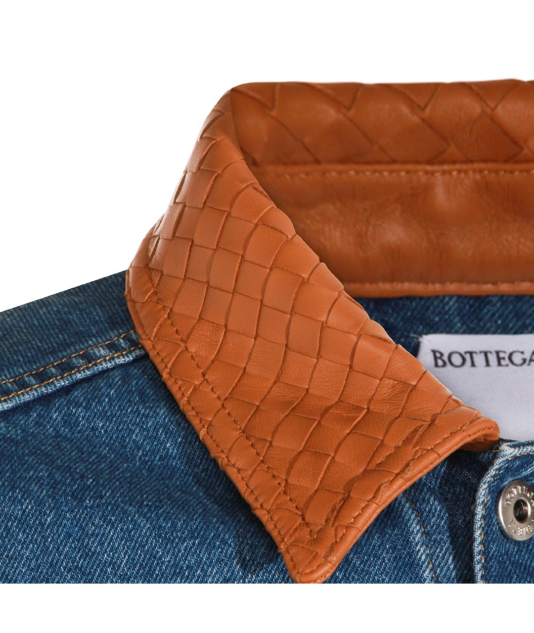 BOTTEGA VENETA Синяя хлопковая куртка, фото 3