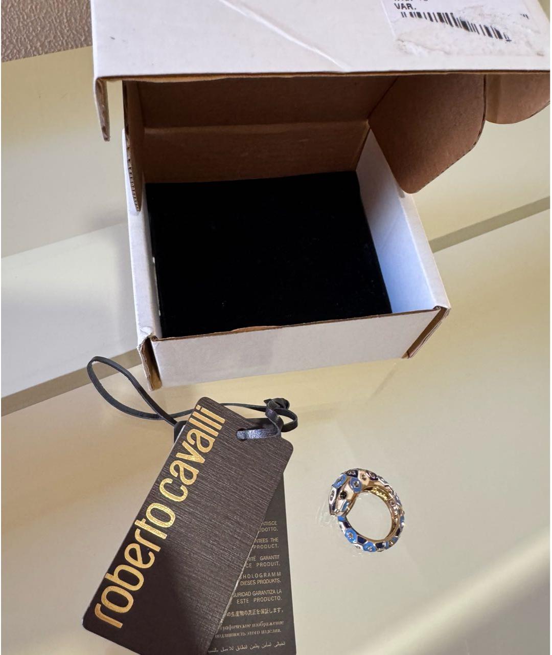 ROBERTO CAVALLI Мульти металлическое кольцо, фото 5