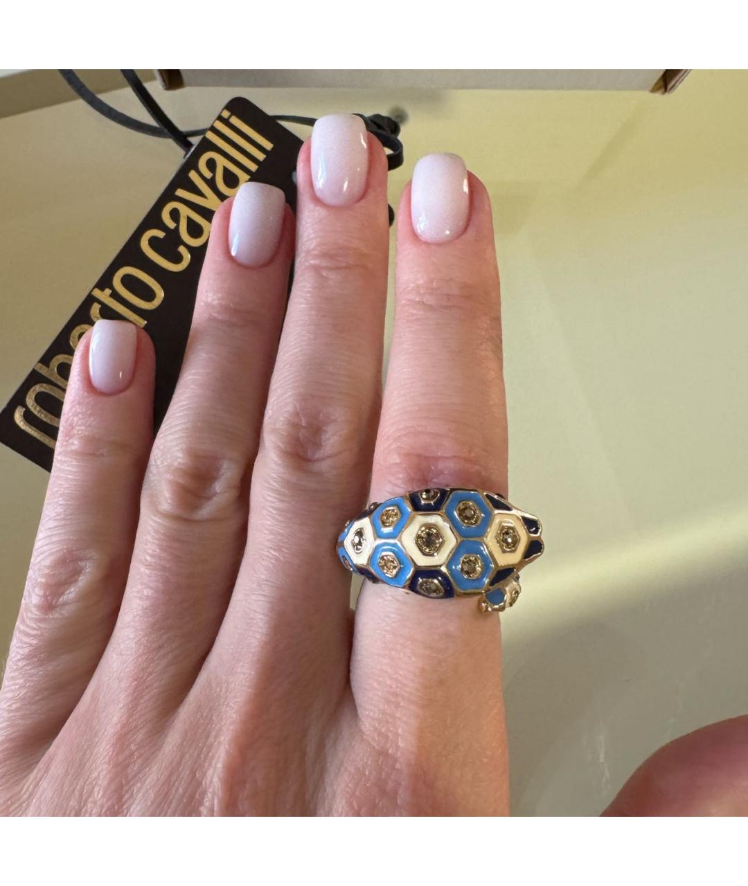 ROBERTO CAVALLI Мульти металлическое кольцо, фото 6