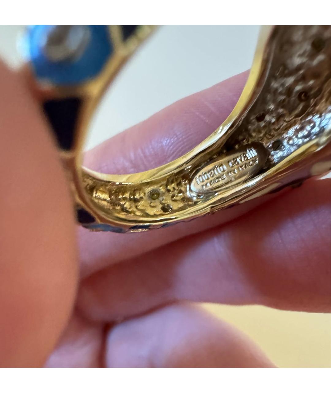 ROBERTO CAVALLI Мульти металлическое кольцо, фото 8