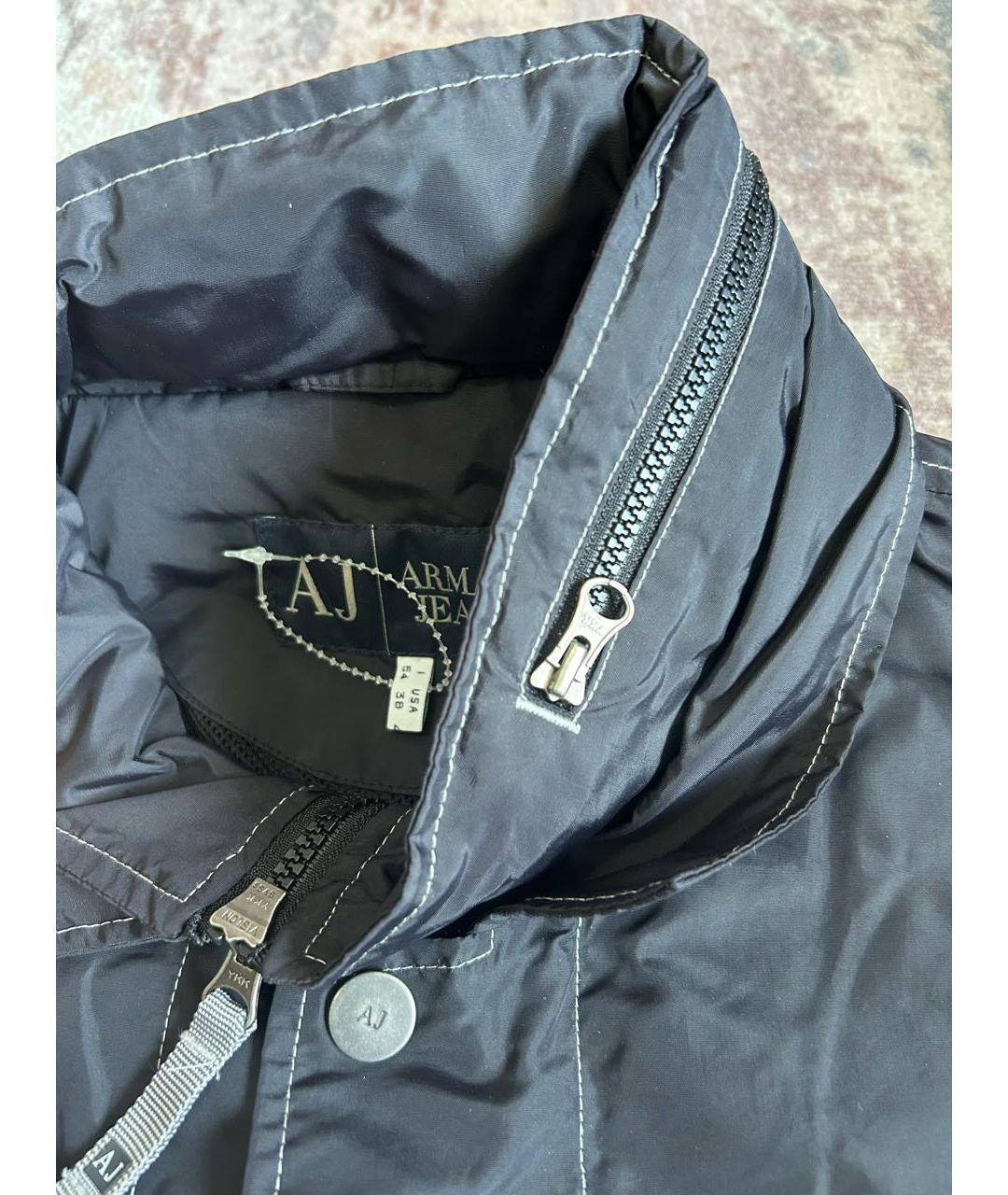 ARMANI JEANS Черная куртка, фото 3