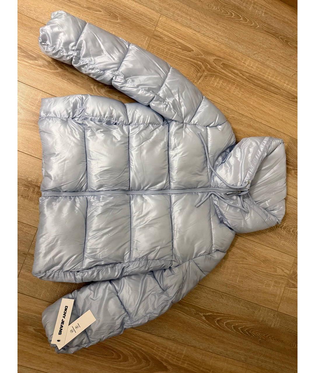 DKNY Голубая куртка, фото 7