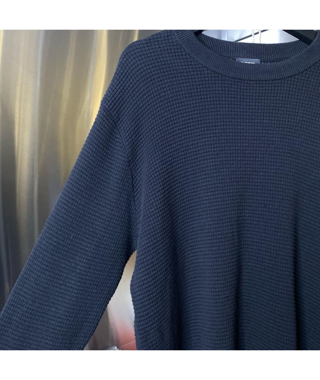 DIESEL Черный хлопковый джемпер / свитер, фото 7