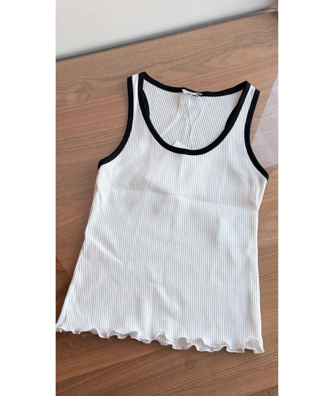 CHANEL Белая майка, фото 4