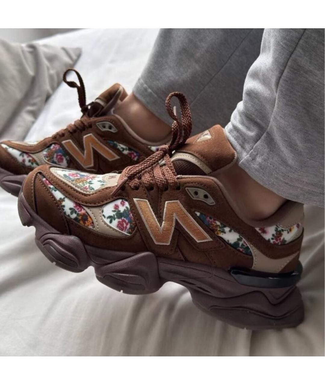 NEW BALANCE Коричневые кроссовки, фото 6