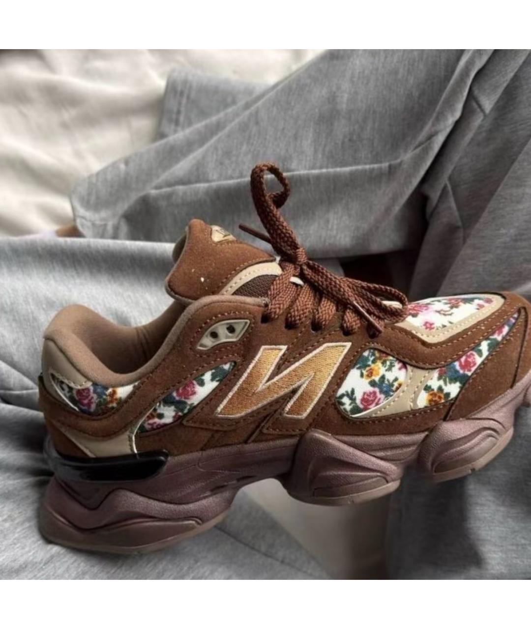 NEW BALANCE Коричневые кроссовки, фото 5