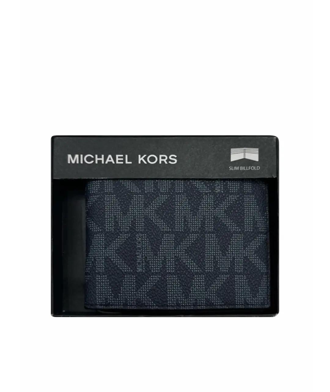 MICHAEL KORS Темно-синий кошелек, фото 6