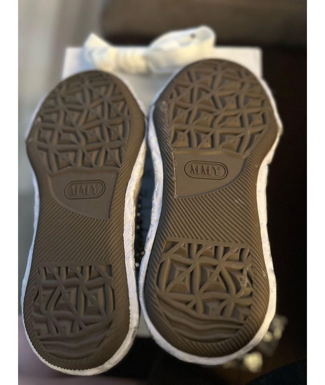 MAISON MIHARA YASUHIRO Черные кеды, фото 2